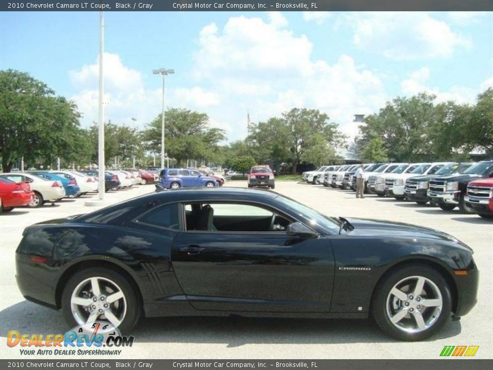 2010 Chevrolet Camaro LT Coupe Black / Gray Photo #9