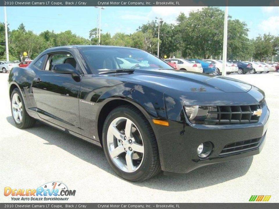 2010 Chevrolet Camaro LT Coupe Black / Gray Photo #10
