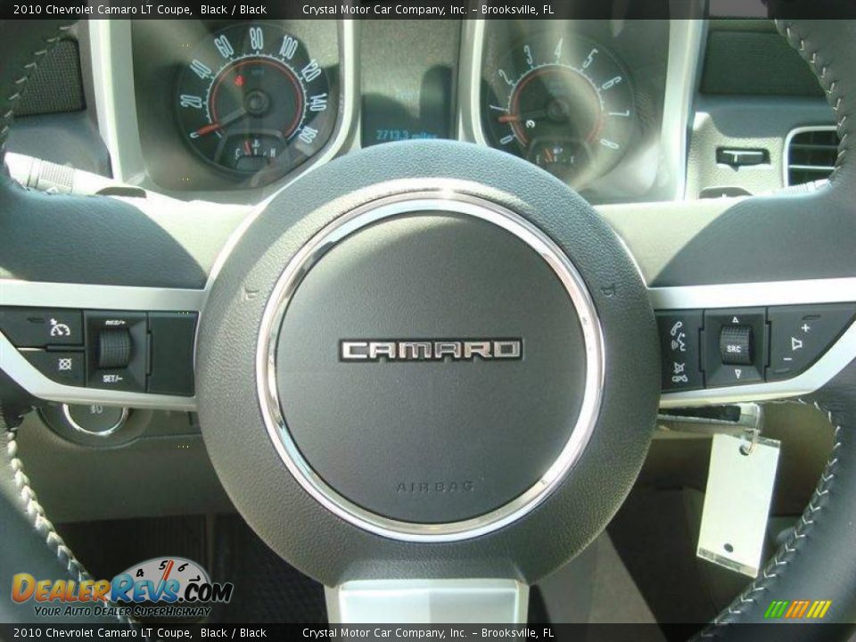 2010 Chevrolet Camaro LT Coupe Black / Black Photo #21