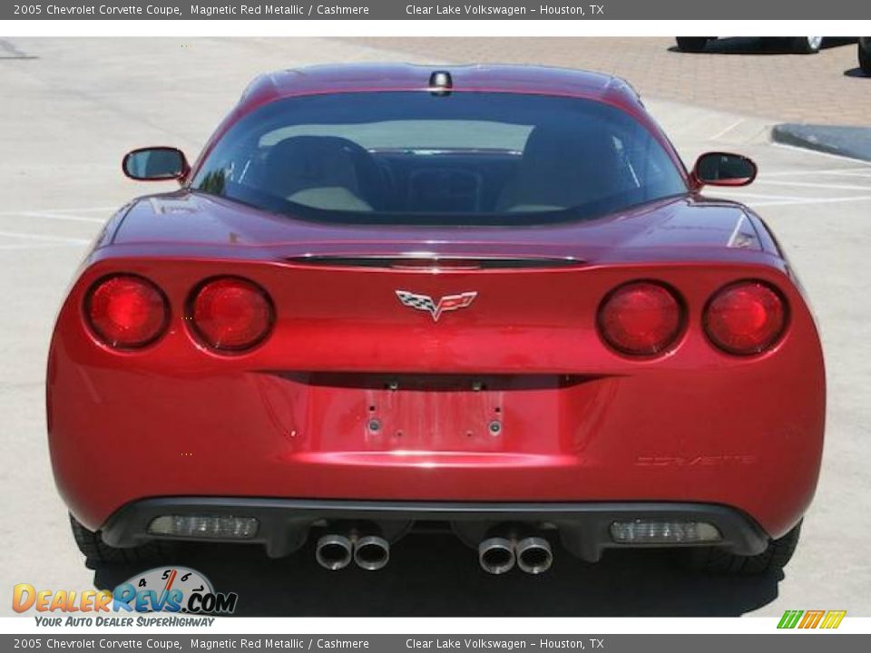 2005 Chevrolet Corvette Coupe Magnetic Red Metallic / Cashmere Photo #34