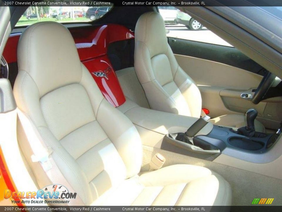 2007 Chevrolet Corvette Convertible Victory Red / Cashmere Photo #10