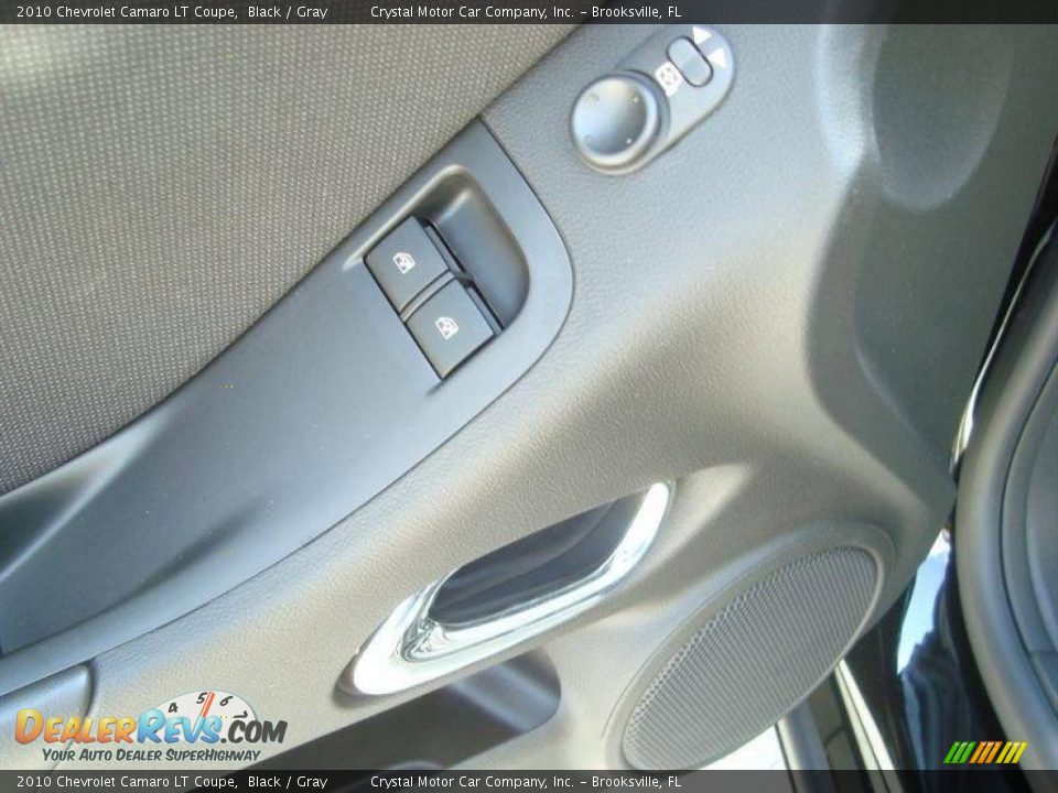 2010 Chevrolet Camaro LT Coupe Black / Gray Photo #16