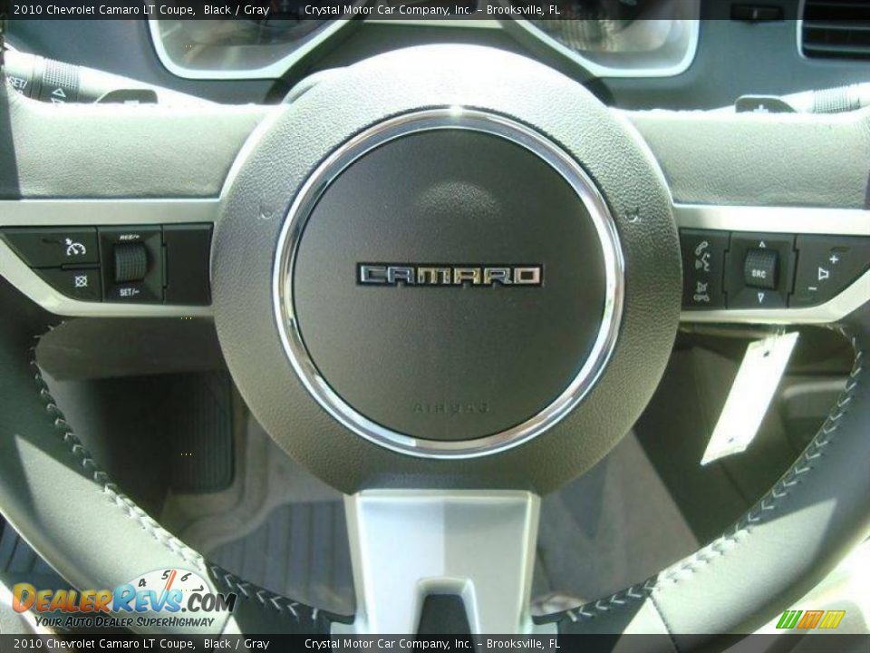2010 Chevrolet Camaro LT Coupe Black / Gray Photo #21