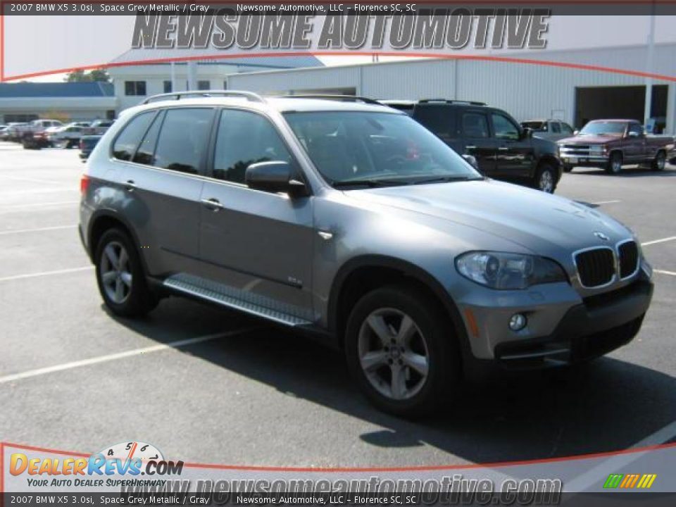 2007 BMW X5 3.0si Space Grey Metallic / Gray Photo #1