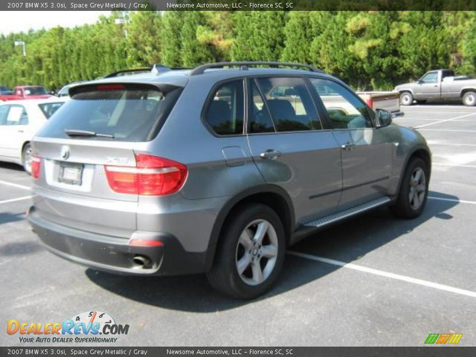 2007 BMW X5 3.0si Space Grey Metallic / Gray Photo #2