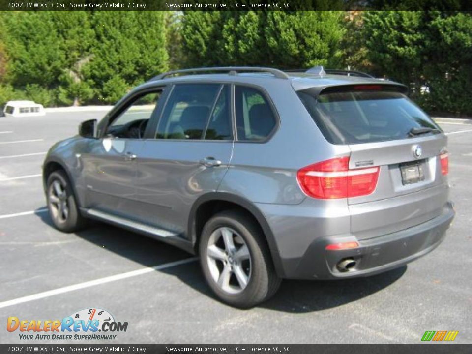 2007 BMW X5 3.0si Space Grey Metallic / Gray Photo #3