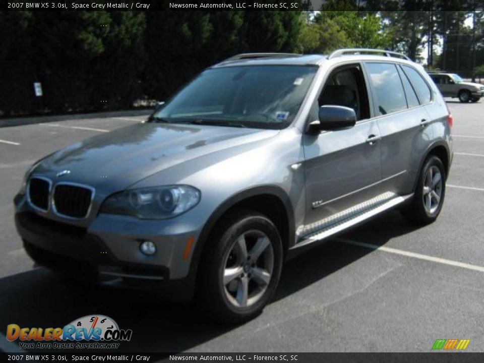 2007 BMW X5 3.0si Space Grey Metallic / Gray Photo #4
