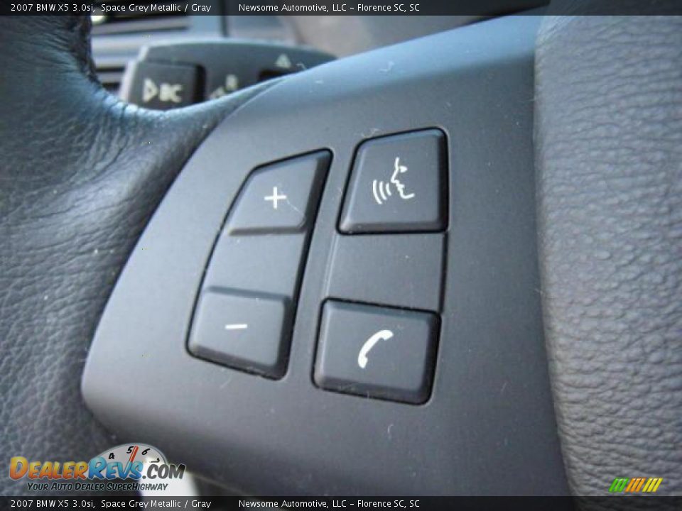 2007 BMW X5 3.0si Space Grey Metallic / Gray Photo #12