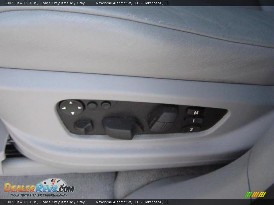 2007 BMW X5 3.0si Space Grey Metallic / Gray Photo #17