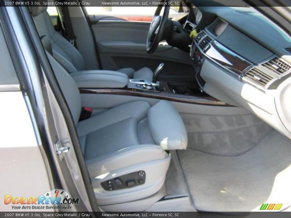 2007 BMW X5 3.0si Space Grey Metallic / Gray Photo #18