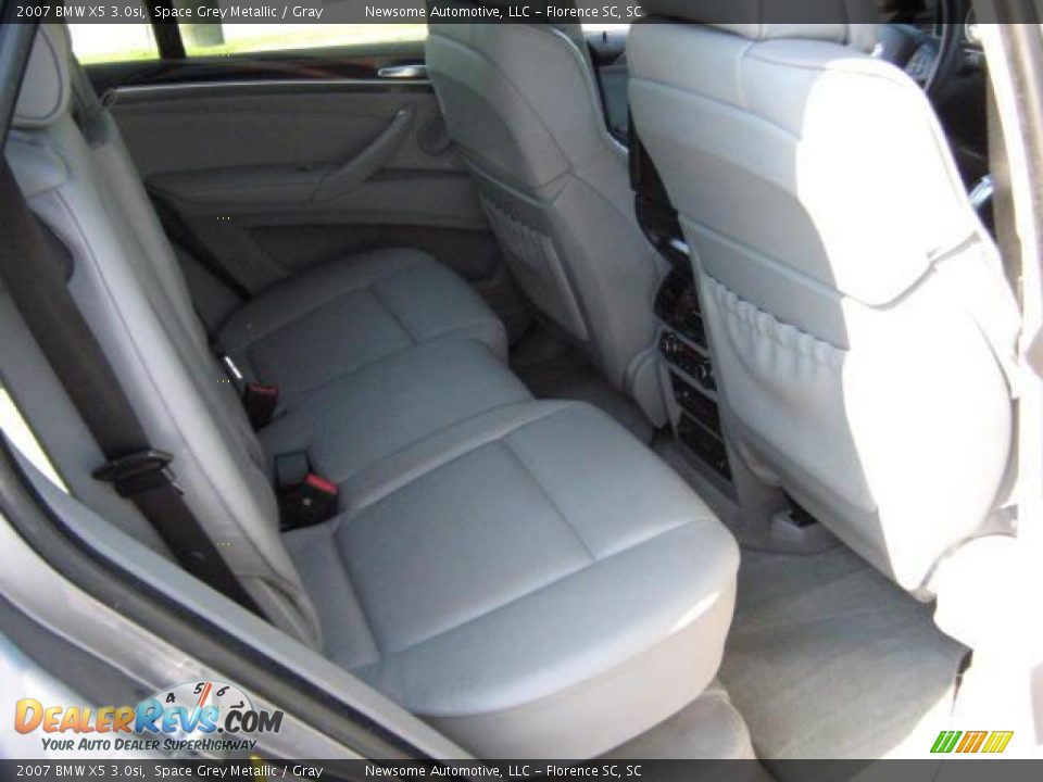 2007 BMW X5 3.0si Space Grey Metallic / Gray Photo #19
