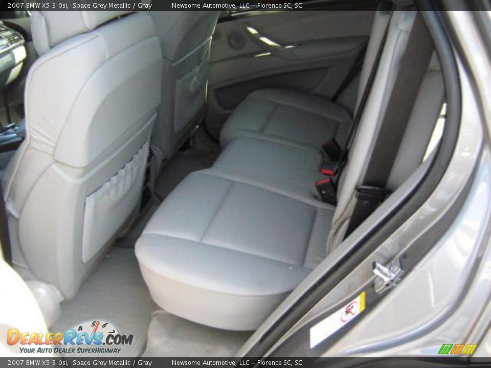 2007 BMW X5 3.0si Space Grey Metallic / Gray Photo #20