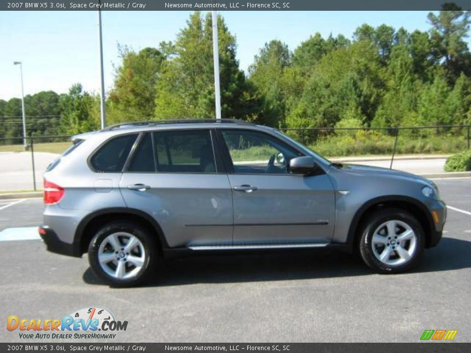 2007 BMW X5 3.0si Space Grey Metallic / Gray Photo #23