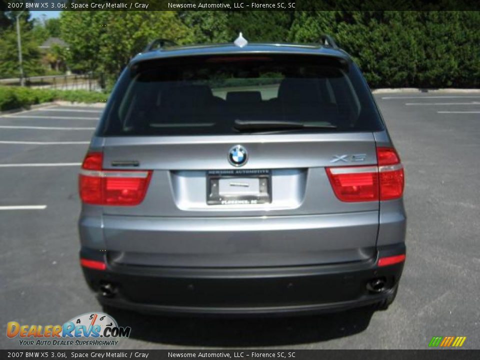 2007 BMW X5 3.0si Space Grey Metallic / Gray Photo #25