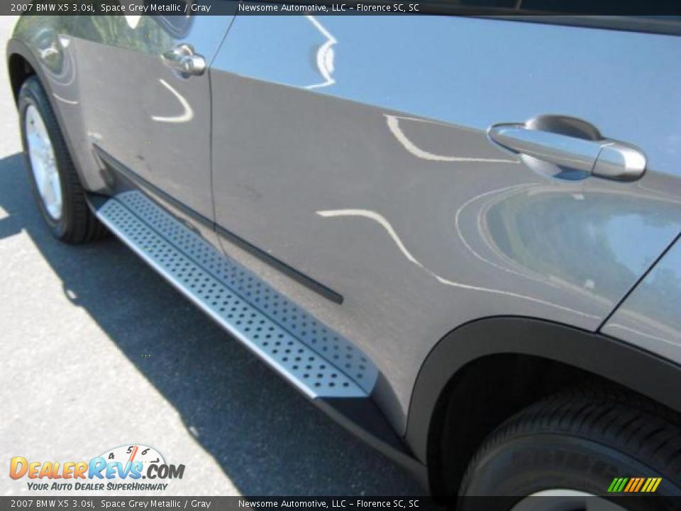 2007 BMW X5 3.0si Space Grey Metallic / Gray Photo #26