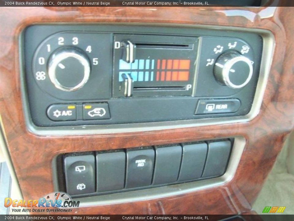 2004 Buick Rendezvous CX Olympic White / Neutral Beige Photo #20