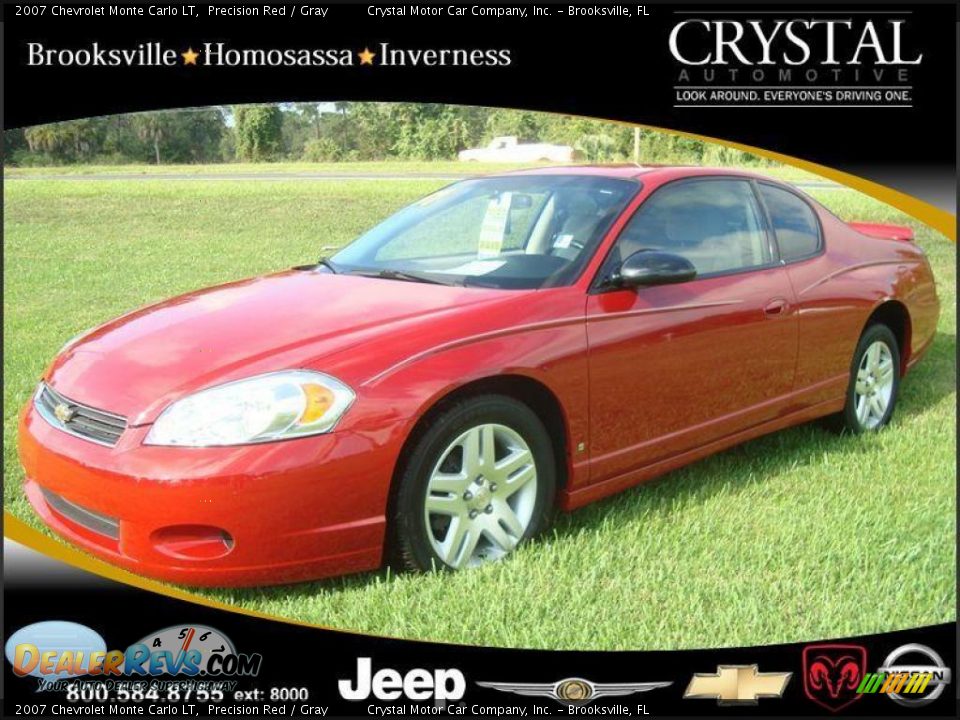 2007 Chevrolet Monte Carlo LT Precision Red / Gray Photo #1