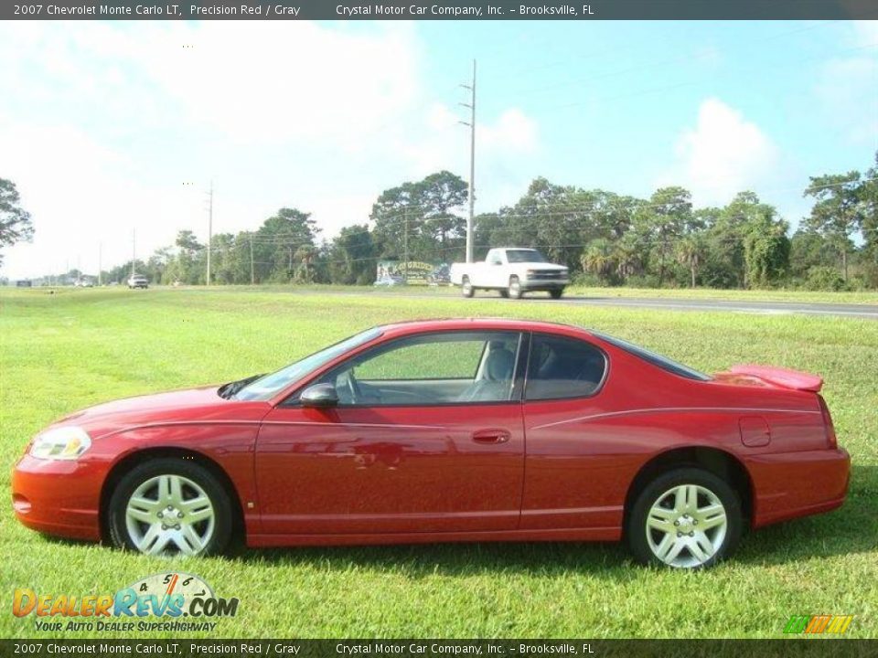2007 Chevrolet Monte Carlo LT Precision Red / Gray Photo #2