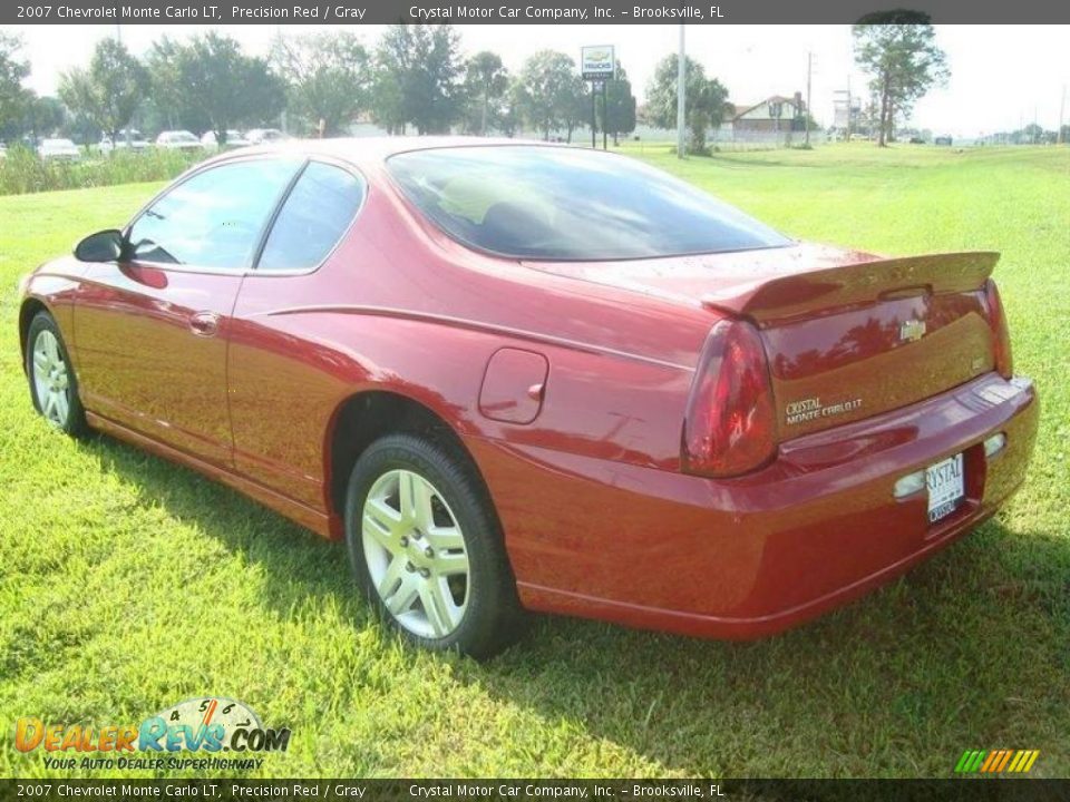 2007 Chevrolet Monte Carlo LT Precision Red / Gray Photo #3