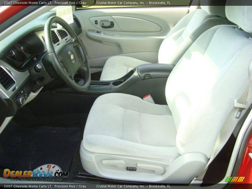 2007 Chevrolet Monte Carlo LT Precision Red / Gray Photo #4