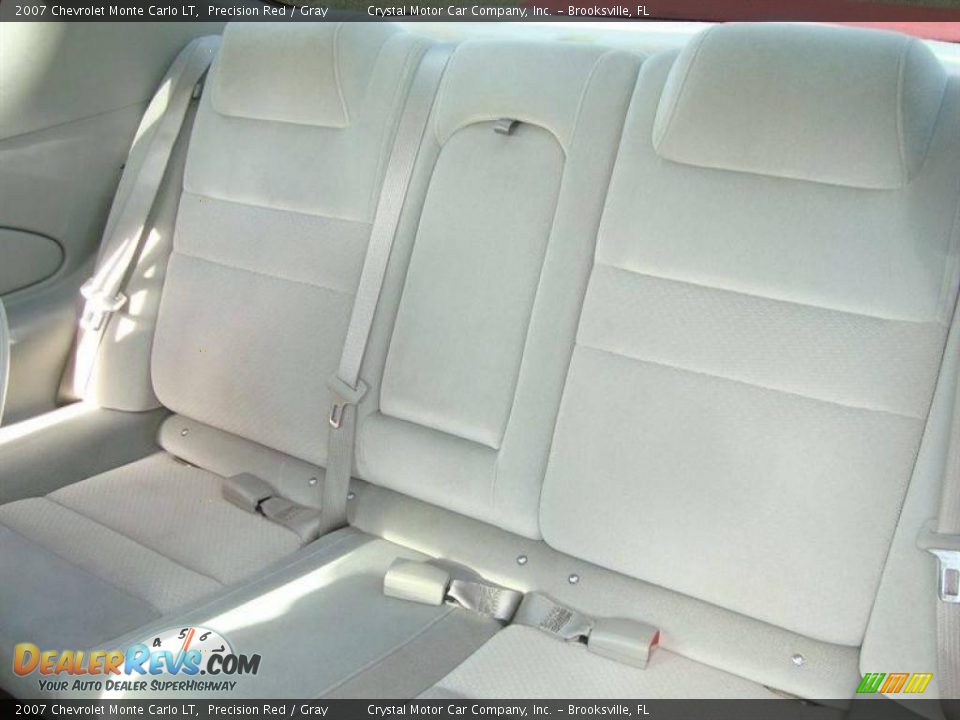 2007 Chevrolet Monte Carlo LT Precision Red / Gray Photo #5