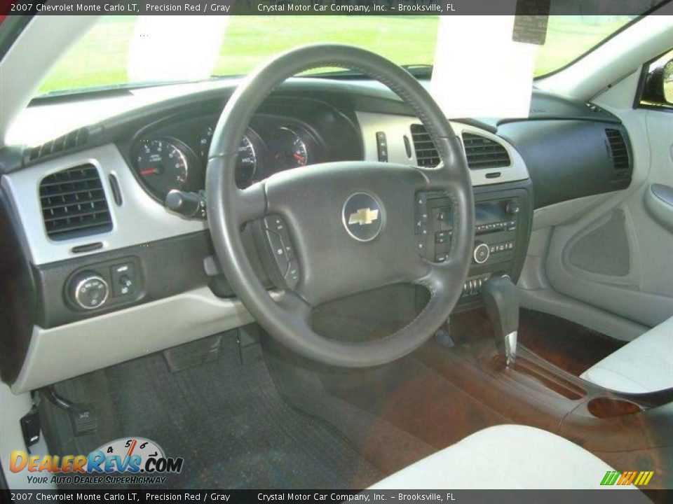 2007 Chevrolet Monte Carlo LT Precision Red / Gray Photo #6