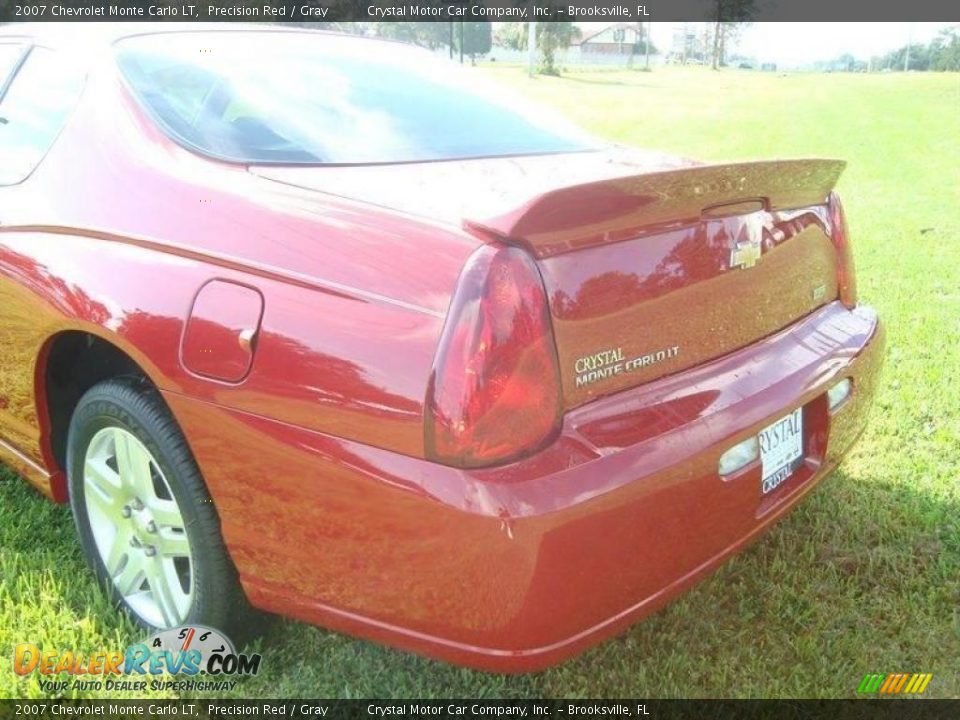 2007 Chevrolet Monte Carlo LT Precision Red / Gray Photo #7