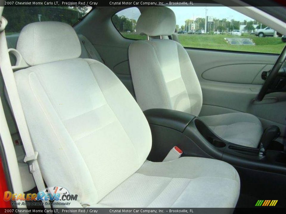 2007 Chevrolet Monte Carlo LT Precision Red / Gray Photo #11