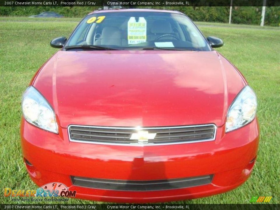 2007 Chevrolet Monte Carlo LT Precision Red / Gray Photo #12