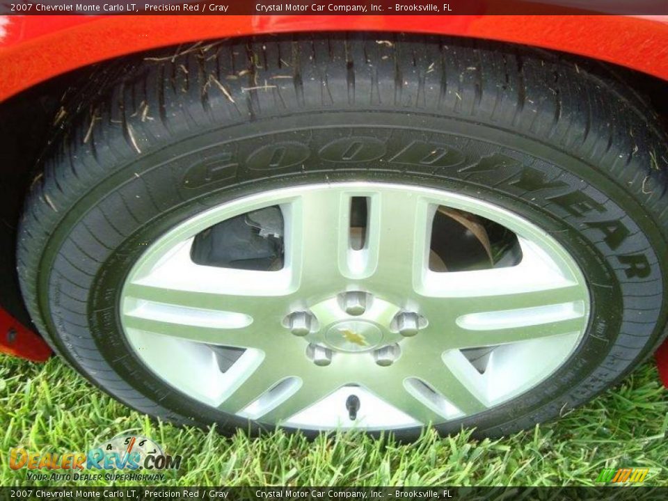 2007 Chevrolet Monte Carlo LT Precision Red / Gray Photo #13