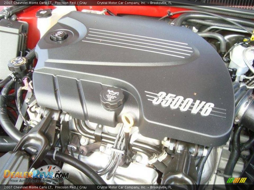 2007 Chevrolet Monte Carlo LT Precision Red / Gray Photo #15