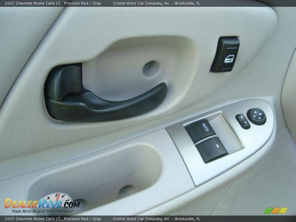 2007 Chevrolet Monte Carlo LT Precision Red / Gray Photo #16