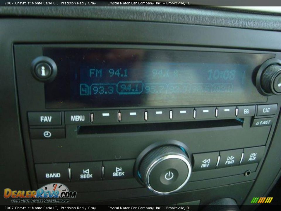 2007 Chevrolet Monte Carlo LT Precision Red / Gray Photo #18