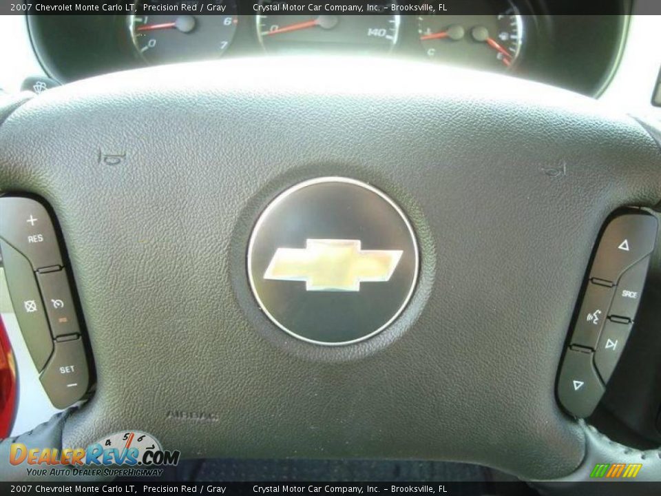 2007 Chevrolet Monte Carlo LT Precision Red / Gray Photo #20