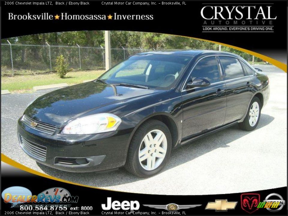 2006 Chevrolet Impala LTZ Black / Ebony Black Photo #1