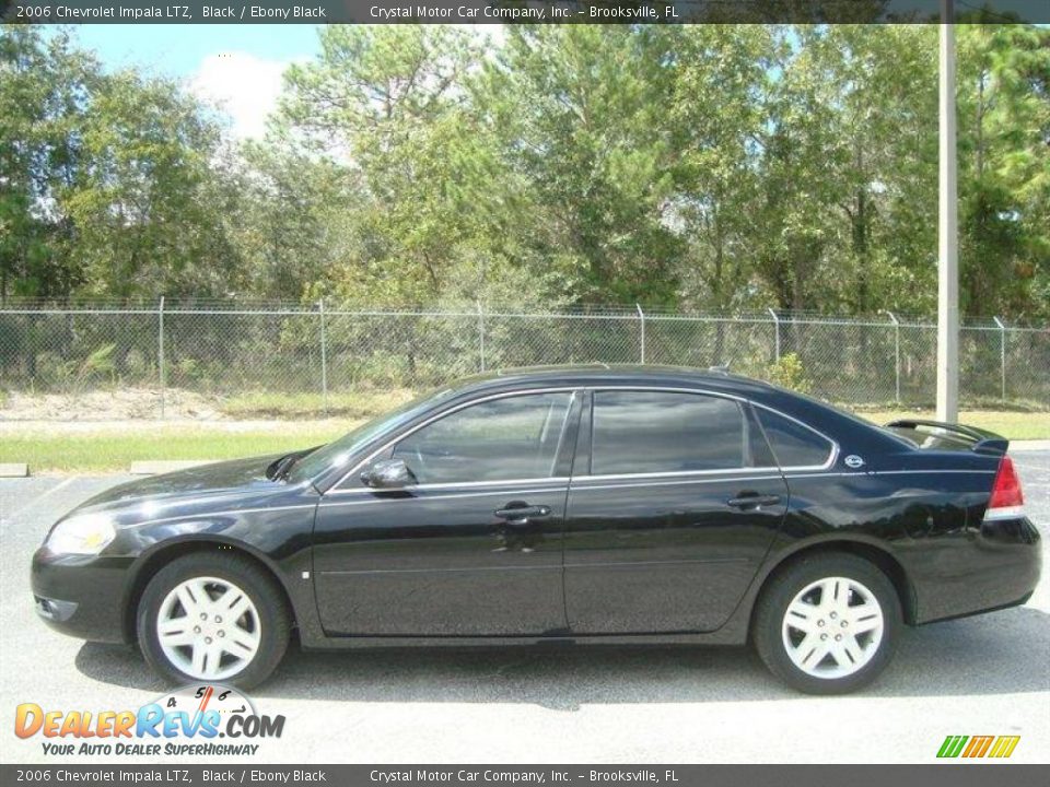 2006 Chevrolet Impala LTZ Black / Ebony Black Photo #2
