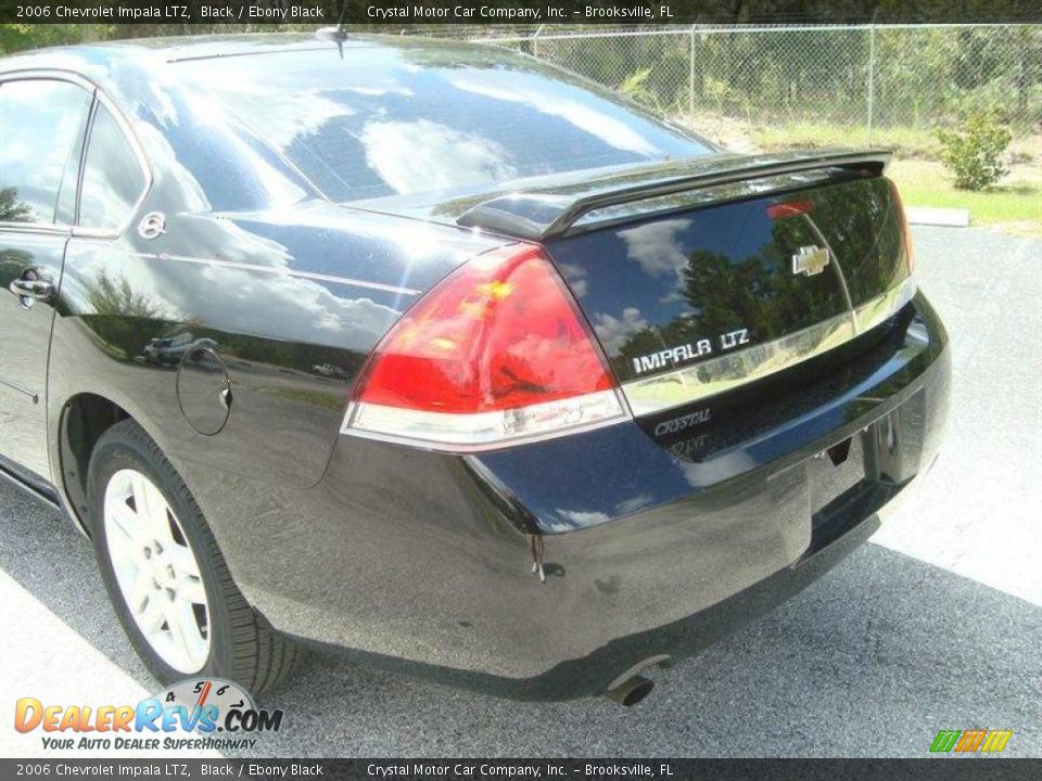 2006 Chevrolet Impala LTZ Black / Ebony Black Photo #7