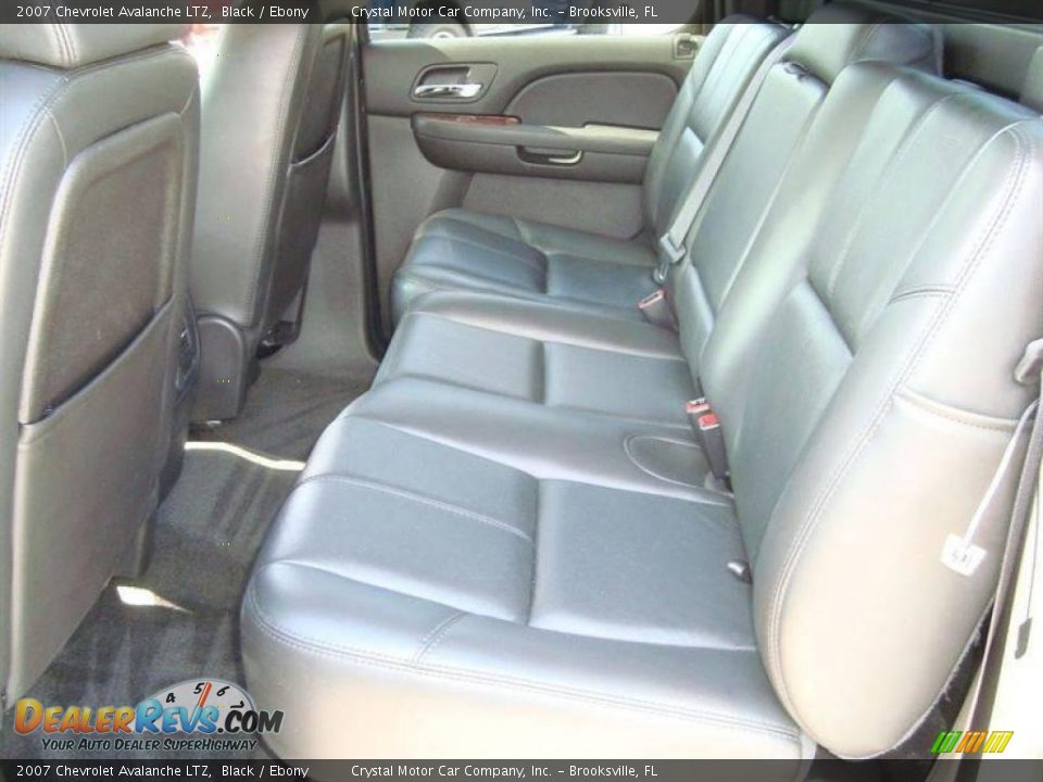 2007 Chevrolet Avalanche LTZ Black / Ebony Photo #5