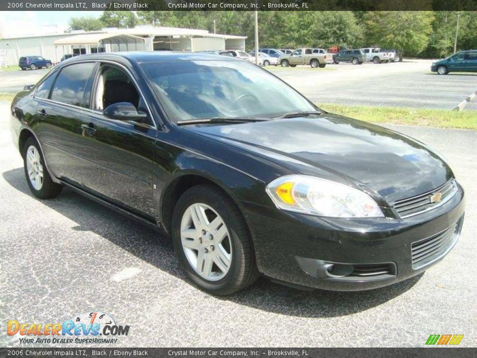 2006 Chevrolet Impala LTZ Black / Ebony Black Photo #10