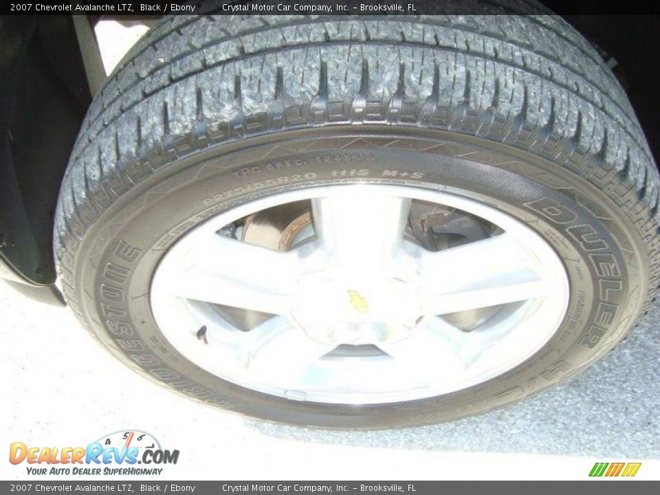 2007 Chevrolet Avalanche LTZ Black / Ebony Photo #13