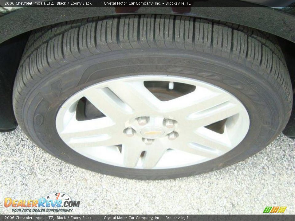 2006 Chevrolet Impala LTZ Black / Ebony Black Photo #13