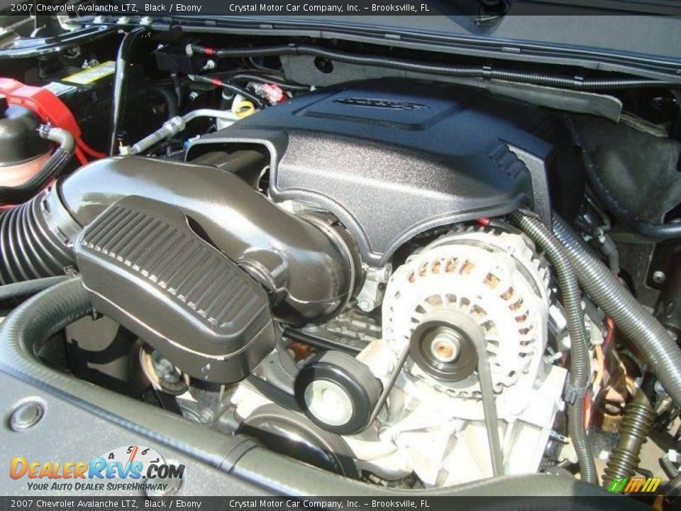 2007 Chevrolet Avalanche LTZ Black / Ebony Photo #15