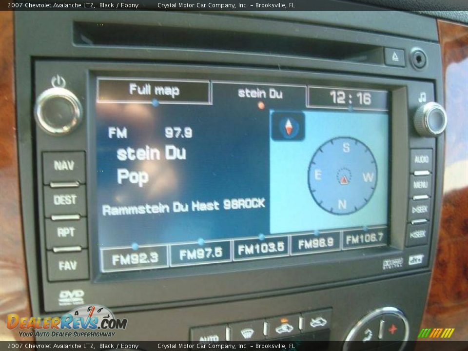 2007 Chevrolet Avalanche LTZ Black / Ebony Photo #18