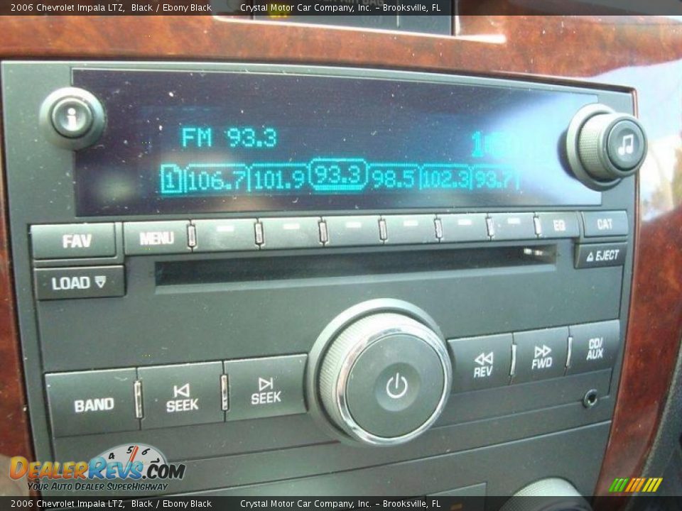 2006 Chevrolet Impala LTZ Black / Ebony Black Photo #18