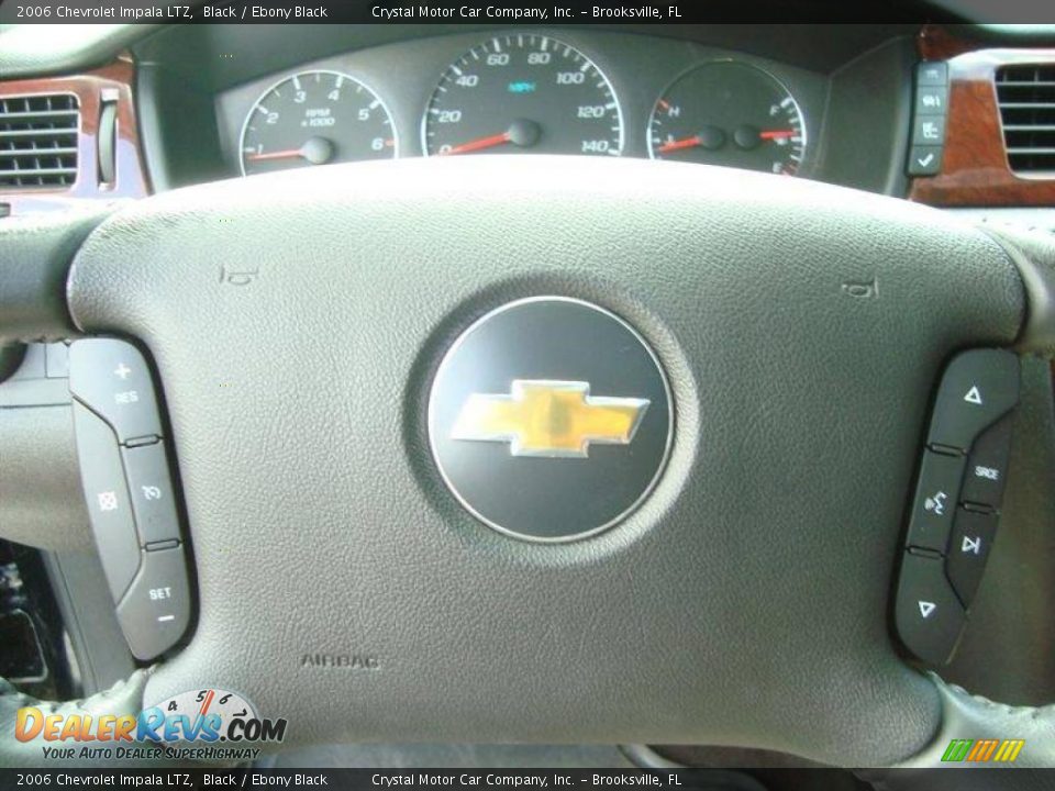 2006 Chevrolet Impala LTZ Black / Ebony Black Photo #21