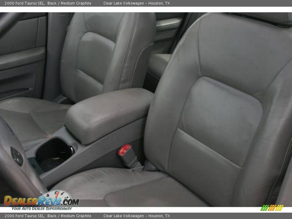 2000 Ford Taurus SEL Black / Medium Graphite Photo #7