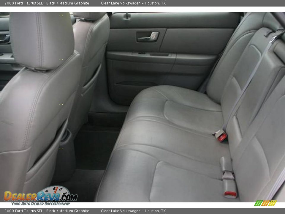 2000 Ford Taurus SEL Black / Medium Graphite Photo #8