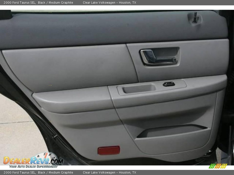 2000 Ford Taurus SEL Black / Medium Graphite Photo #15