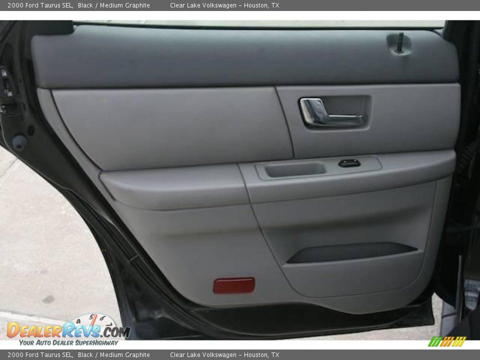 2000 Ford Taurus SEL Black / Medium Graphite Photo #19