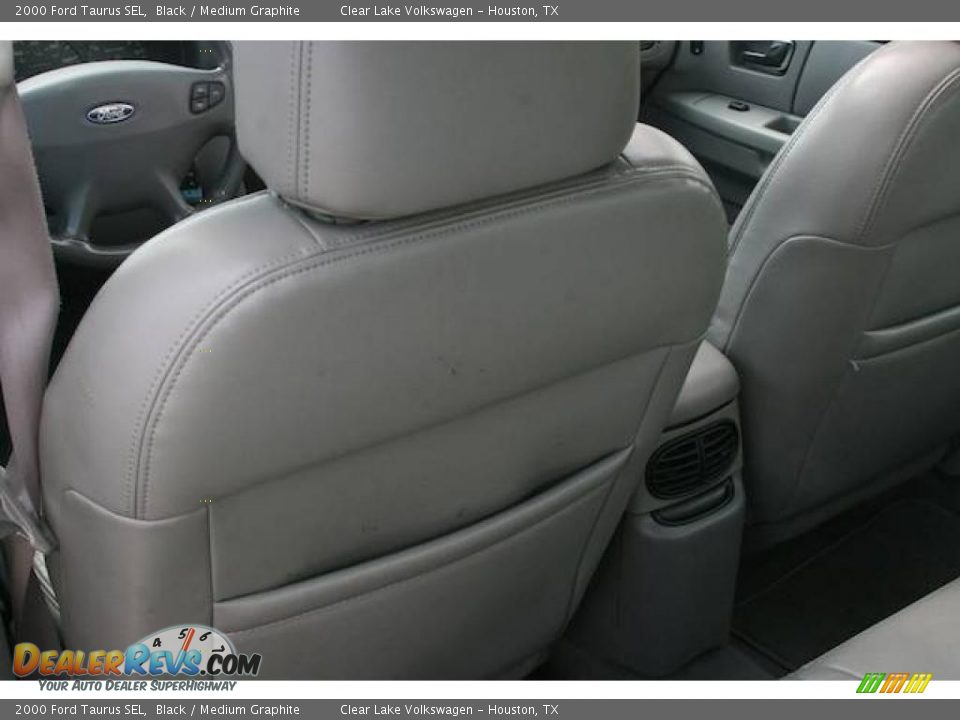 2000 Ford Taurus SEL Black / Medium Graphite Photo #21